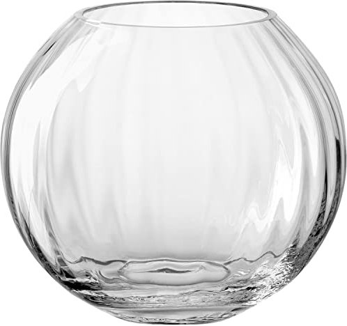 LEONARDO HOME Kugelvase POESIA 17,5 cm, 038940, Glas, Transparent