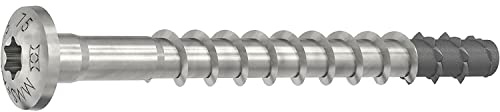 HECO-MMS plus P Halbrundkopf 7.5x 95 Edelstahl A4 Multi-Monti Schraubanker