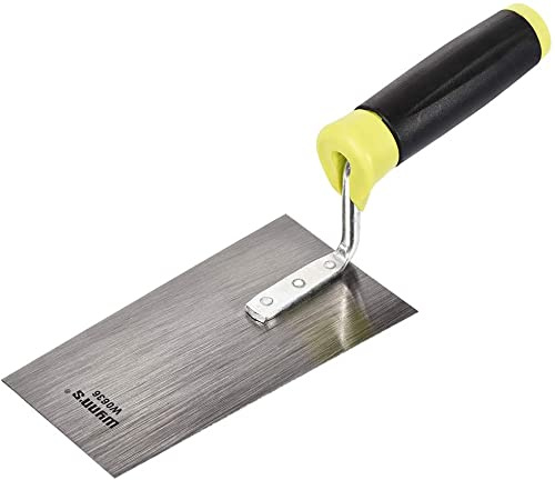 XYWHPGV Cubo de albañilería paleta de margen de ladrillo herramienta de de 6,3 pulgadas acero al manganeso con mango de PPE para yeso de hormigón de baldosas(72c66 6cdae d13ed 2289e 61188 ff7c5