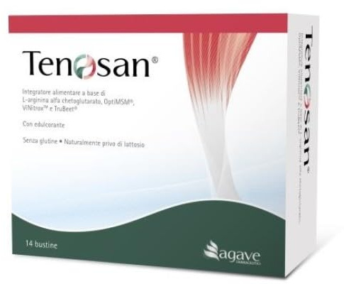 TENOSAN 14 bustine - utile per ristabilire la normale funzionalità del microcircolo e contribuisce alla normale formazione del collagene