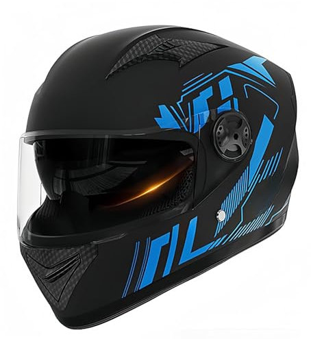 Motorcycle Helmet Full Face Rapid Street Helmet DOT/ECE Approved Unisex Adult Four Seasons New Street Touring Motorcycle Helmet D,54-61cm