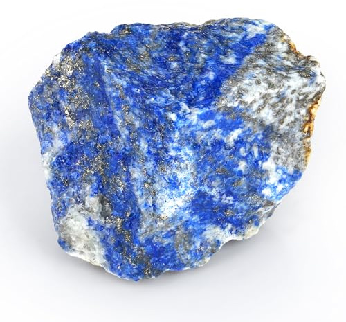 XIANNVXI Lapislazuli Große Rohstein Lapislazuli Stein Echt Premium Wasserstein Kristalle Naturstein Rauher Steine 4.5–5.5 cm,1PC