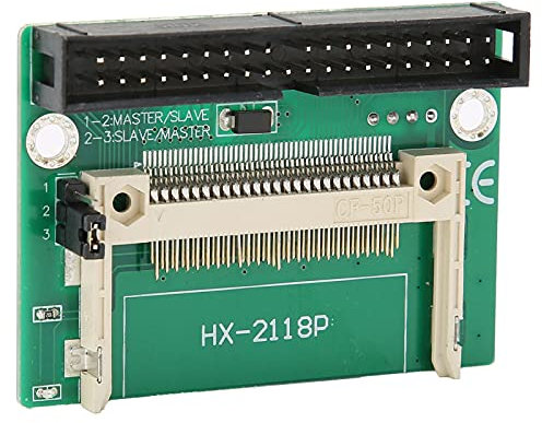 Rankomu C FtoIDE Converter CF a IDE Adaptador PCB, 40 pines TrueIDE Modo, Tarjeta adaptadora de escritorio anti-EMI para WIN CE/LINUX, tarjeta flash compacta a convertidor de 40 pines