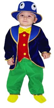 Dodici Costume Grillo Costume Pinocchio Vestito Pinocchio Abito di Carnevale 0-18 mesi (Grillo, 3/6 mesi)