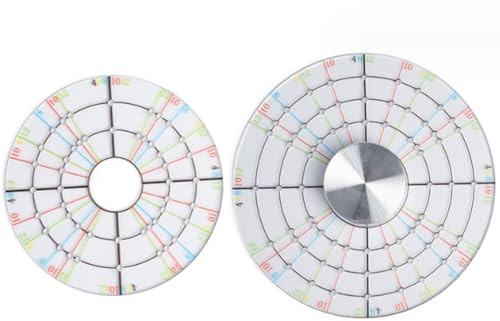 MQODLFP 2 Stück Keramik-Keramik-Trimm-Spinner-Werkzeuge, Töpfer-Werkzeug, Gerade Zahl, Zirkulator, Ton-Werkzeuge für Töpfer.