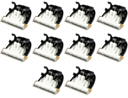 Booso 10X Professionelle Haustier Schere Elektrische Haar Schneide Maschine Trimmer Hunde Schneide Maschine Keramik Titanium Messer für Rfcd-9100 9600