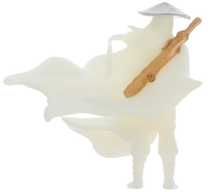 BESPORTBLE Figurine Miniature Ancien Chinois Décoration Micro-Paysage Raffinée pour Bonsaï Et Terrariums Sculpture Résine Peinte Ornement Bureau Et Maison