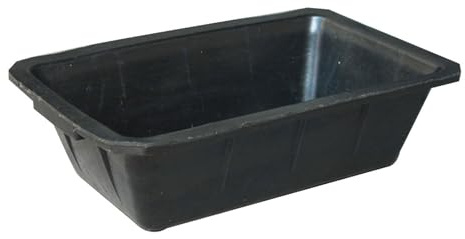 Perfeclan Gummi-Futterpfanne, Mehrzweck-Futtereimer für Pferde, großes Fassungsvermögen, Trogbecken, Hundenapf, 10 l, für Geflügel, Enten, Hühner, Katzen,
