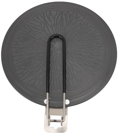 ZASCHMOY Diffuseur de Chaleur pour Cuisinière à Gaz - Même la Distribution de Chaleur Plaque à Mijoter avec Poignée - Construction en Alliage d'aluminium pour une efficacité de Cuisson Améliorée