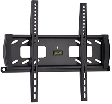 Monoprice Commercial Fixed TV Wall Mount Bracket Anti-theft for 32 to 55 TVs up to 99lbs, Max VESA 400x400, UL Certified