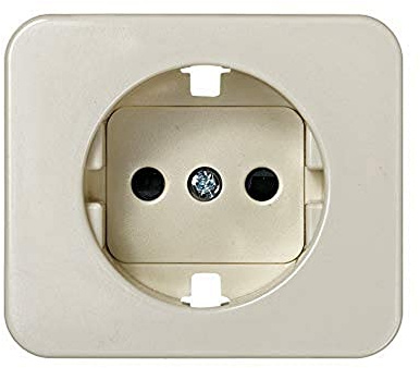 Simon 75041-61 placa de pared y cubierta de interruptor Marfil
