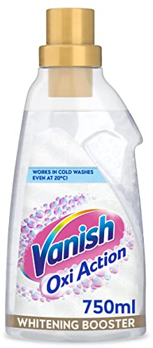 Vanish Oxi Action Fabric Stain Remover Gel Whites - Stain Remover and Whitener, 750ml