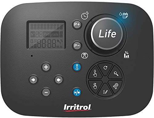 Irritrol 650314 Programador Riego 220 VAC de 4 Estaciones, Life