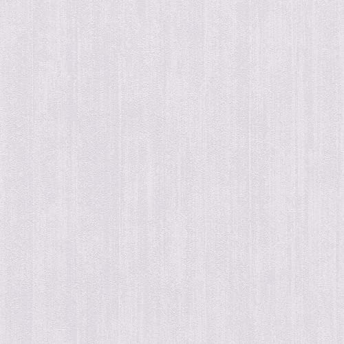 Papier peint salle de bain violet | Tapisserie unie violette pour chambre | Papier peint lavable uni idéal couloir & bureau