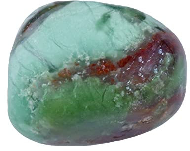 Lebensquelle Plus Piedra tamboreada premium | piedras pulidas | Piedra preciosa de bolsillo (Crisoprasa, M)