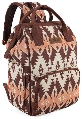 Montana West Wrangler Wickeltasche, Rucksack, Western-Babytasche, Braun, Einheitsgröße