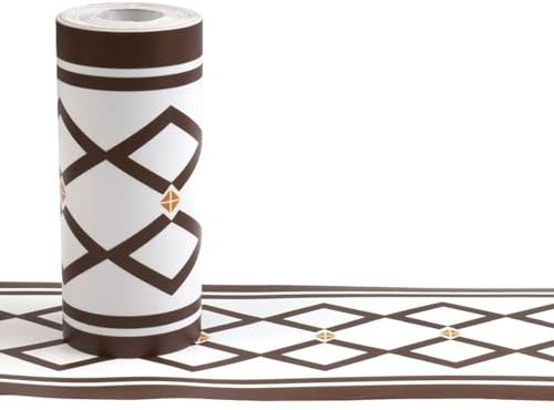 Bordes de papel tapiz, borde de pared, borde de papel tapiz autoadhesivo, despegar y pegar, impermeable, borde de pared, adhesivo for azulejos de cocina, PVC, resistente al agua, línea de rodapié de b