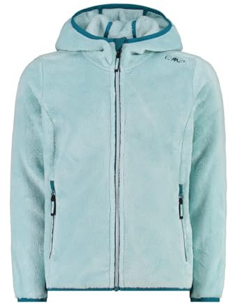 CMP KID G JACKET FIX HOOD ACQUA - 140