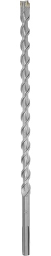 kwb SDS Max Hammerbohrer, Ø 24 x 540 mm (Schlagfeste Hartmetallplatte, Hochwertiger Werkzeugstahl, Gefräste Zweifach-Spirale, Beton, Mauerwerk, SDS Max)