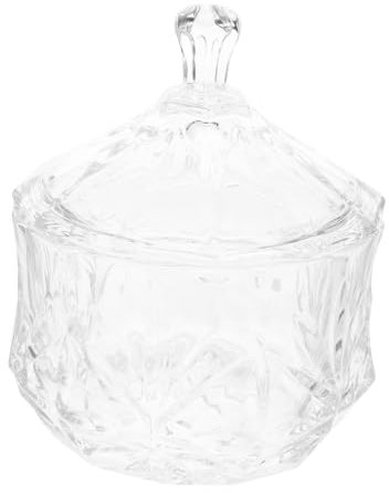 LIFKICH Vorratsglas Aus Mit Deckel Glasgefäß Zum Aufbewahren Von Schmuck Tischgläser Für Halsketten Und Süßigkeiten Schmuckgläser Für Haushalt