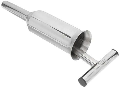 Alipis Stainless Steel Sausage Stuffer for Making Sausage at Home Manual Multi-Purpose Function for Small Batch Meat Filler Supplies