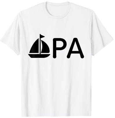 Opa Segeln Outfit - Zum Segeln Großvater T-Shirt