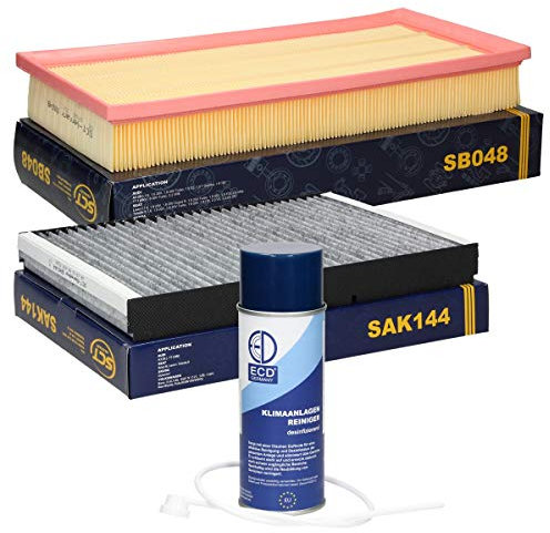 Inspektionspaket Wartungspaket Filterset Filtersatz 1 x Innenraumfilter mit Aktivkohle 1 x Luftfilter