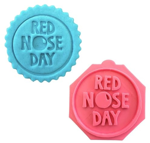Red Nose Fondant Stamp Debosser Cupcake Icing Cookie Decoration Cake (6cm)