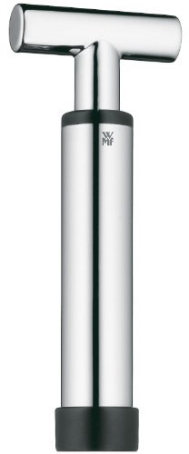 WMF Vino Weinpumpe mit 2 Verschlüssen, 15,8 cm, Cromargan Edelstahl, Wine Saver, Wein Vakuumpumpe, Vacuumpumpe, Oxidationsstopper