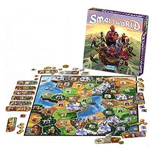 Days of Wonder, Small World, Grundspiel, Kennerspiel, Brettspiel, 2-5 Spieler, Ab 8+ Jahren, 40+ Minuten, Deutsch