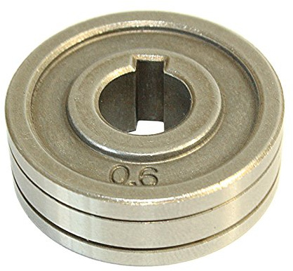 WELDINGER Drahtführungsrolle Stahldraht 0,6+0,8 mm (Typ W für MIG/MAG-Schweißinverter ME 200 eco, go, plus)