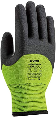 uvex unilite thermo plus cut c Handschuhe Größe 10 Acrylat Acrylat Grün Aquapolymer 2