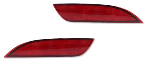 Faros Antiniebla Reflector De Parachoques Trasero para Ford para Focus 2015, 2016, 2017 Y 2018, LED Rojo De 12 V, Luces Freno Antiniebla con Intermitente Dinámico Luz de Niebla