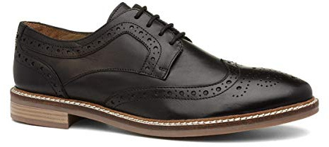 Hush Puppies Herren Bryson Oxford, Gr. 43 EU, Schwarz (Schwarz)