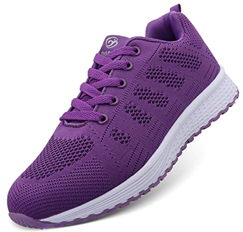 Femme Running Baskets Respirant Marche Running Chaussures Fitness Course Basses Athlétique Gym Mode Sneakers