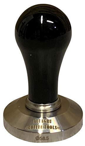 AlTaGru Coffee Tools Tamper Smart schwarz mit 58,5mm Base