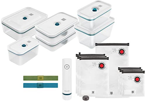 ZWILLING Set Sottovuoto, Vetro/Plastica, La-Mer, 16 pezzi