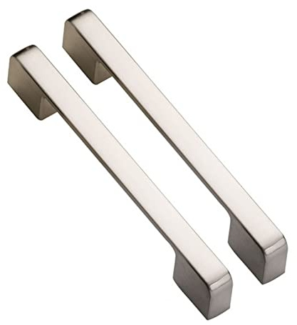 2 Stück Griffe für Küchenschränke Türgriffe Küche Küchengriffe Edelstahl Gebürstet Möbelgriffe Vintage Schrankgriffe Edelstahl Möbelgriffe Edelstahl (256mm)