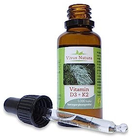 Vivus Natura Vitamin D3+K2 Tropfen 30ml