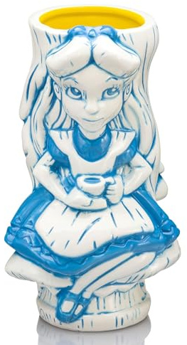 Geeki Tikis Disney Alice nel paese delle meraviglie Alice tazza in ceramica | Contiene 590 ml