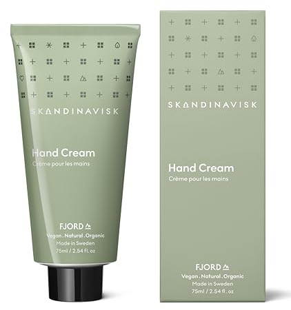 Skandinavisk FJORD handkräm, äpple och päronblomma, fruktträdgårdsfrukt och röda vinbär. 75 ml