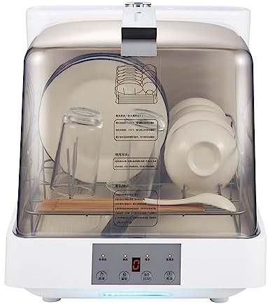 Lavavajillas automático Mini Lavavajillas Pequeño De Sobremesa Sin Instalación Lavavajillas Automático Doméstico Diseño compacto y que ahorra espacio