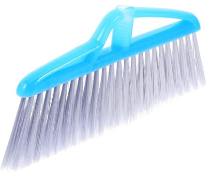 minkissy Broom Replacement Head Sweeper Indoor Broom Hair Broom Commercial Push Broom Angled Broom Angle Corner Brooms Patio Push Broom Industrial Push Broom Outdoor Push Broom The Pet Blue