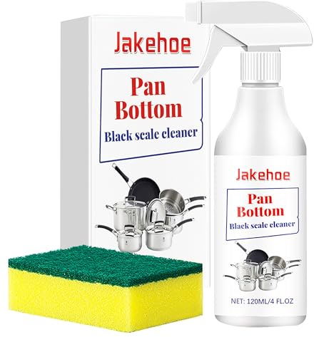 Pulitore Del Fondo Della Pentola Da Cucina, Detergente Multifunzionale Specifico Della Cucina, Pentola, Padella, Detergente Della Stufa, Grasso Della Cucina E Detergente Dell'Olio (120ml)