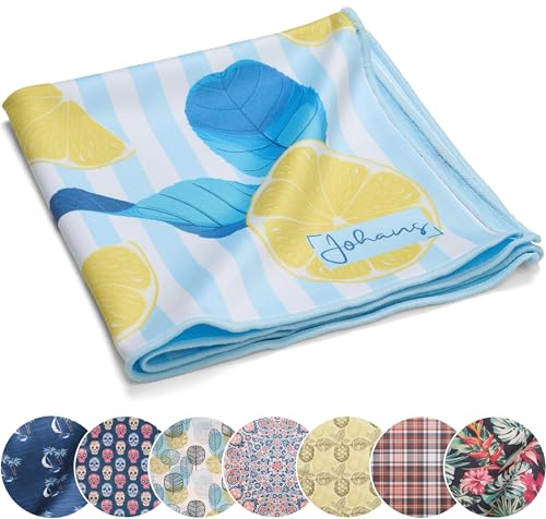 Johans® XXL Mikrofasertuch zur Reinigung von Smartphone, Tablet, Brille, Display, Kamera | Displaytuch, Brillenputztuch, Reinigungstuch | Optikerqualität in 30x30cm (Capri)