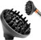 Compatible Hair Diffuser Attachment for Airwrap Styler, Curl Defining Dryer Nozzle for HS05 HS03 HS01, Fast Drying Styling Tool (Grey)