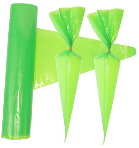Hemobllo 50 piezas Bolsa de Rejuntado para Albañilería y Azulejos Unidades Resistente Ldpe Diseño Reforzado para Aplicación Precisa de Cemento y Mortero Juntas Exteriores
