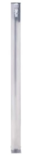 Generico Colonna d'Acqua da Giardino 100 cm Acciaio Inox Rotonda,Prato e Giardino,Impianti di irrigazione-364503