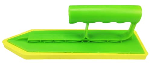 WATIIFUFU Frattazzo Manuale per Calafataggio in Gomma Spugna Eva Impugnatura Ergonomica, Utensile Portatile per Stucco Piastrelle e Pavimenti, Accessorio Galleggiante per Lavori di Muratura