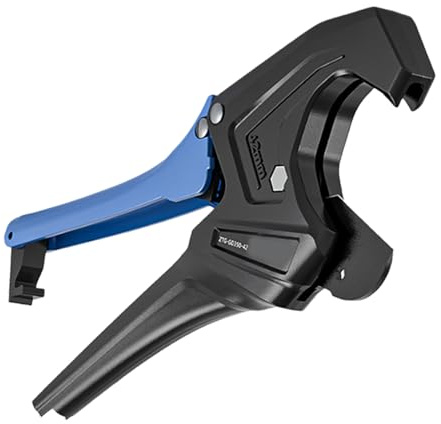 Tagliatubi in acciaio inossidabile a cricchetto Forbici Tubo PVC/PU/PP Tubo di taglio Strumento manuale per irrigazione da giardino Tubo in PVC